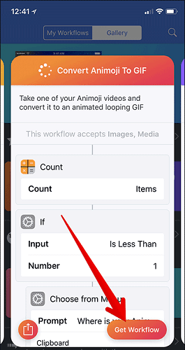 cách để chuyển Animoji sang GIF cho iphone x