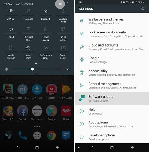video cập nhật android đơn giản nhất