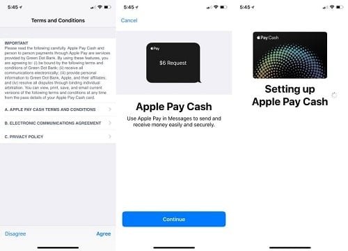 hướng dẫn dùng apple pay cash cho ipad