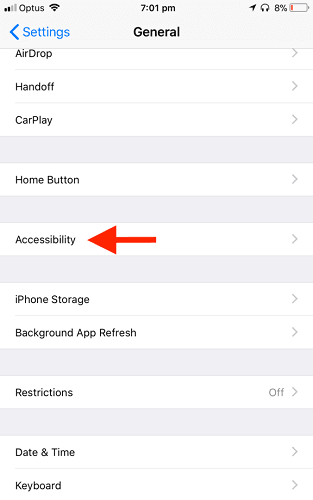 điều chỉnh âm lượng tai nghe ios 11