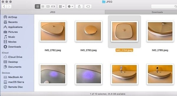Cách chuyển định dạng hình ảnh HEIF thành JPEG trên Mac 3 chuyển đổi hình ảnh HEIF thành định dạng JPEG