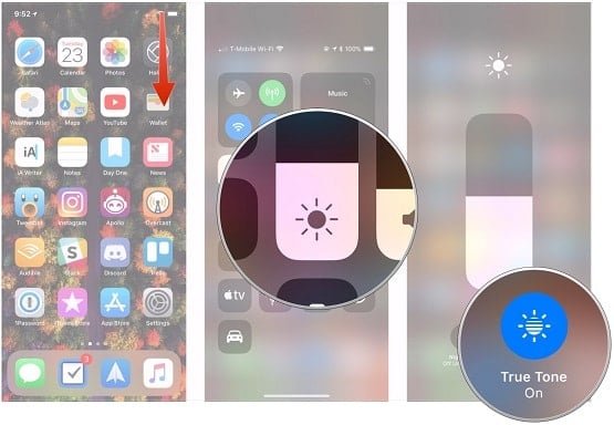 cách Bật True tone trên iPhone X