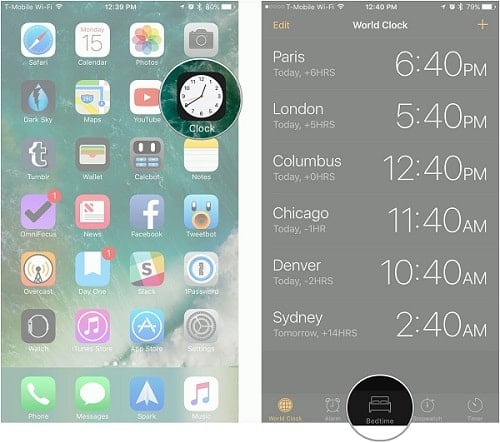 cách dùng đồng hồ bấm giờ trên iphone ipad