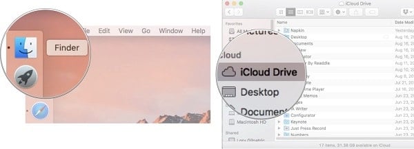 hướng dẫn xóa file trong iCloud drive
