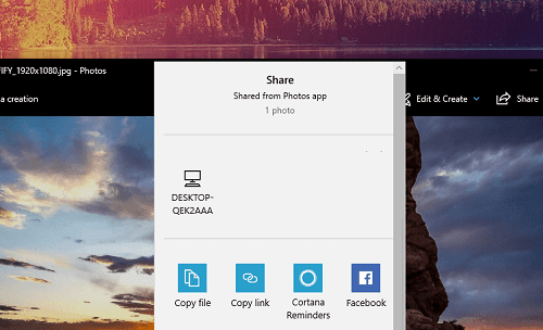 Cách bật Near Share trên windows 10, tính năng chia sẽ nhanh 1 bật Near Share trên windown 10
