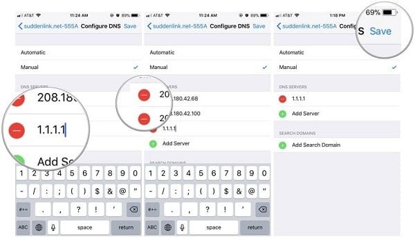 hướng dẫn thêm DNS trên iPhone