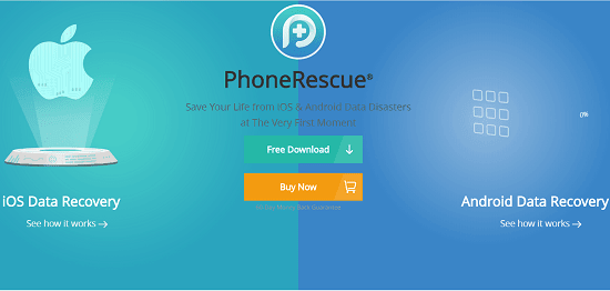 tải ứng dụng PhoneRescue trên mac os