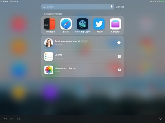 thêm phím tắt cho iOS 12 cho iphone