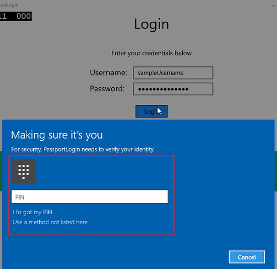 Làm gì nếu Windows không cho phép thêm mã PIN?