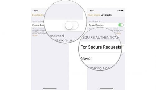 Cách cài HomePod cho nhiều người cùng sử dụng 6 Tắt/ bật Personal Requests trên Homepod