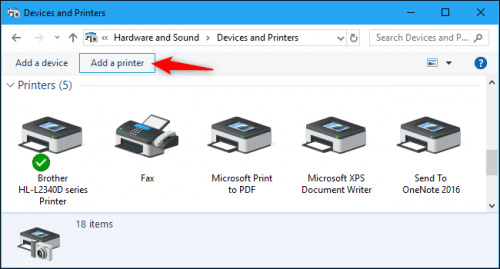 Cách quản lý máy in trong Windows 10 3 share máy in win 10 cho win 7