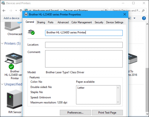 Hướng dẫn cài đặt, tìm driver máy in trên Windows 10