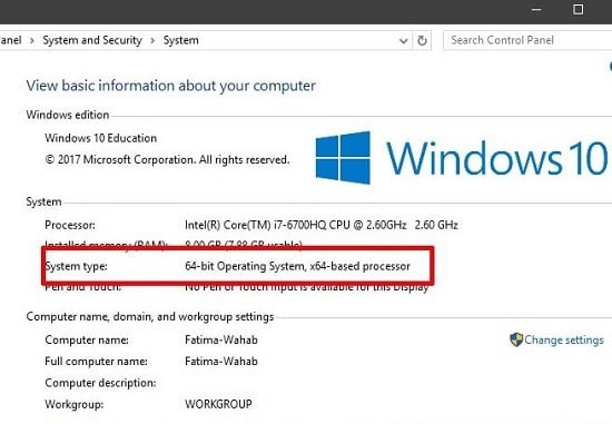 Cách kiểm tra lõi CPU Core, Bộ xử lý 32 hay 64Bit trên PC 6 cách kiểm tra cấu hình hệ thống windows