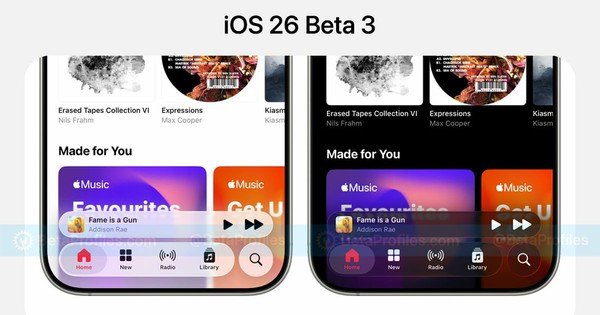 Càng cập nhật, giao diện Liquid Glass của iOS 26 càng bớt trong suốt 1